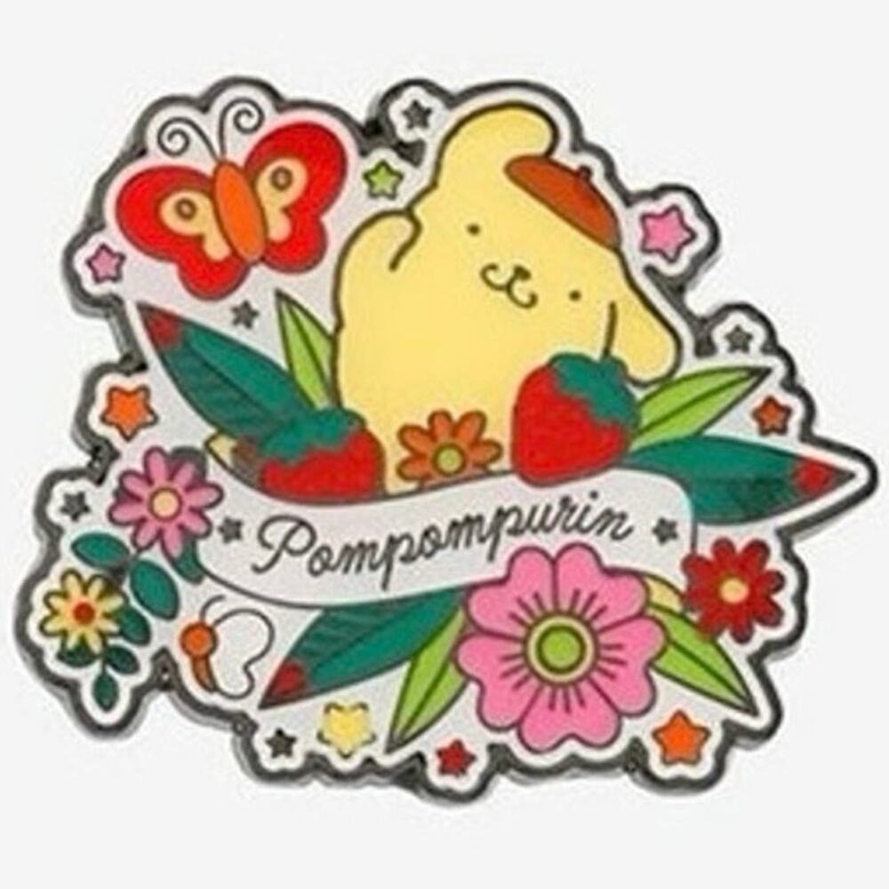New - Loungefly Hello Kitty And Friends Tattoo Blind Box Enamel Pin pompompurin